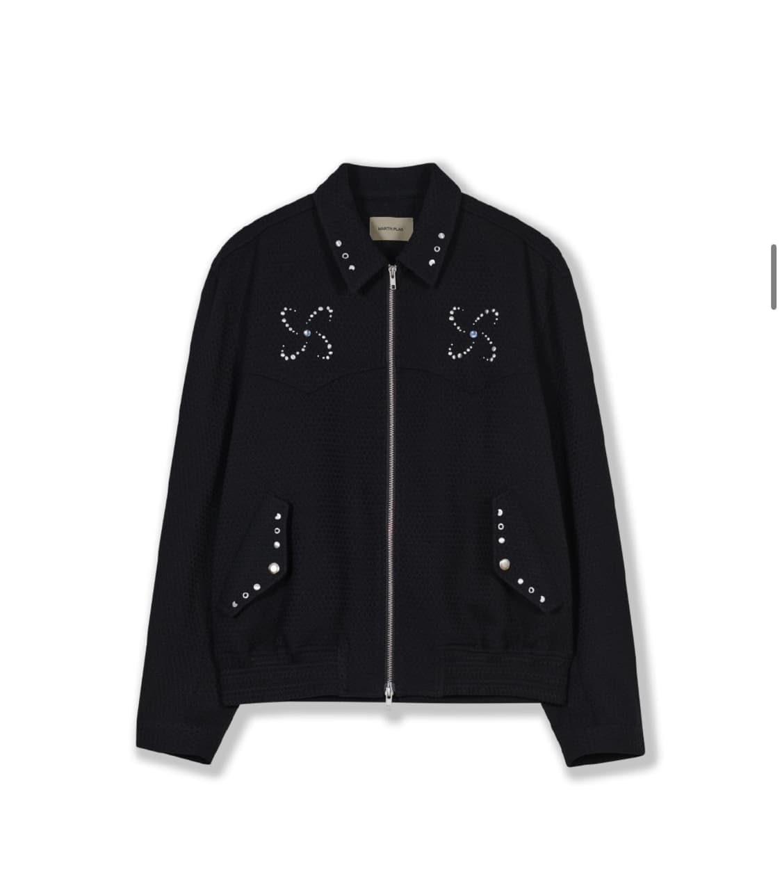 마틴플랜 Ventil Stud Jacket 블랙 상품이미지4