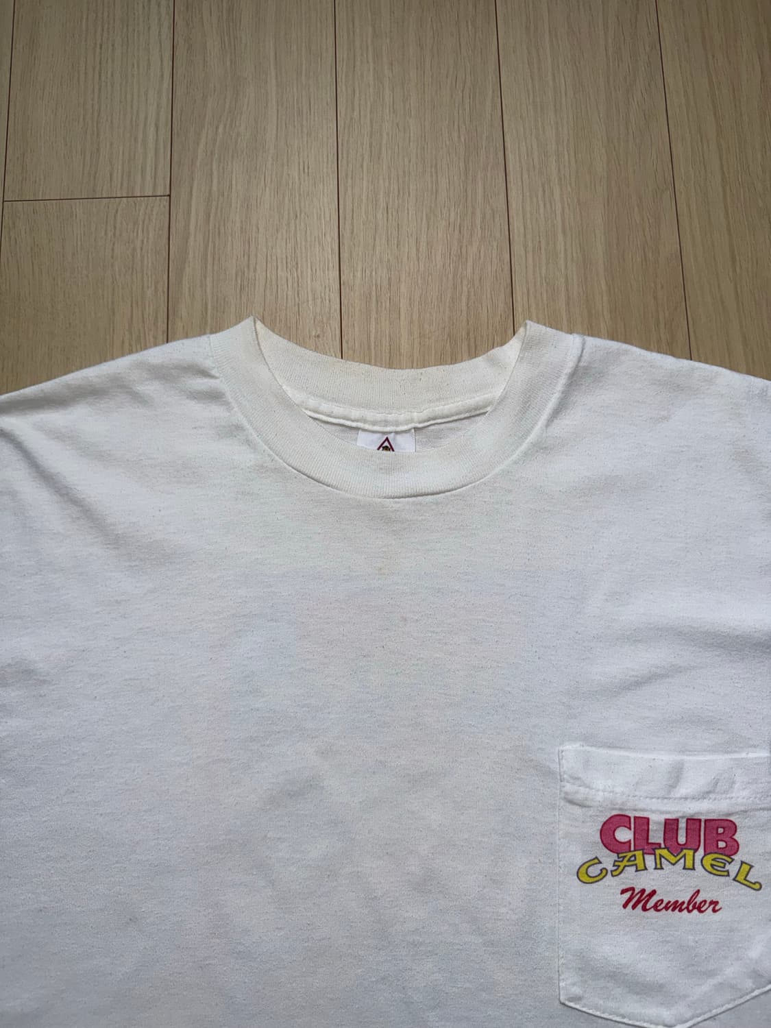 카멜 90s Camel 클럽 멤버스 프로모 빈티지 포켓 티셔츠 상품이미지5