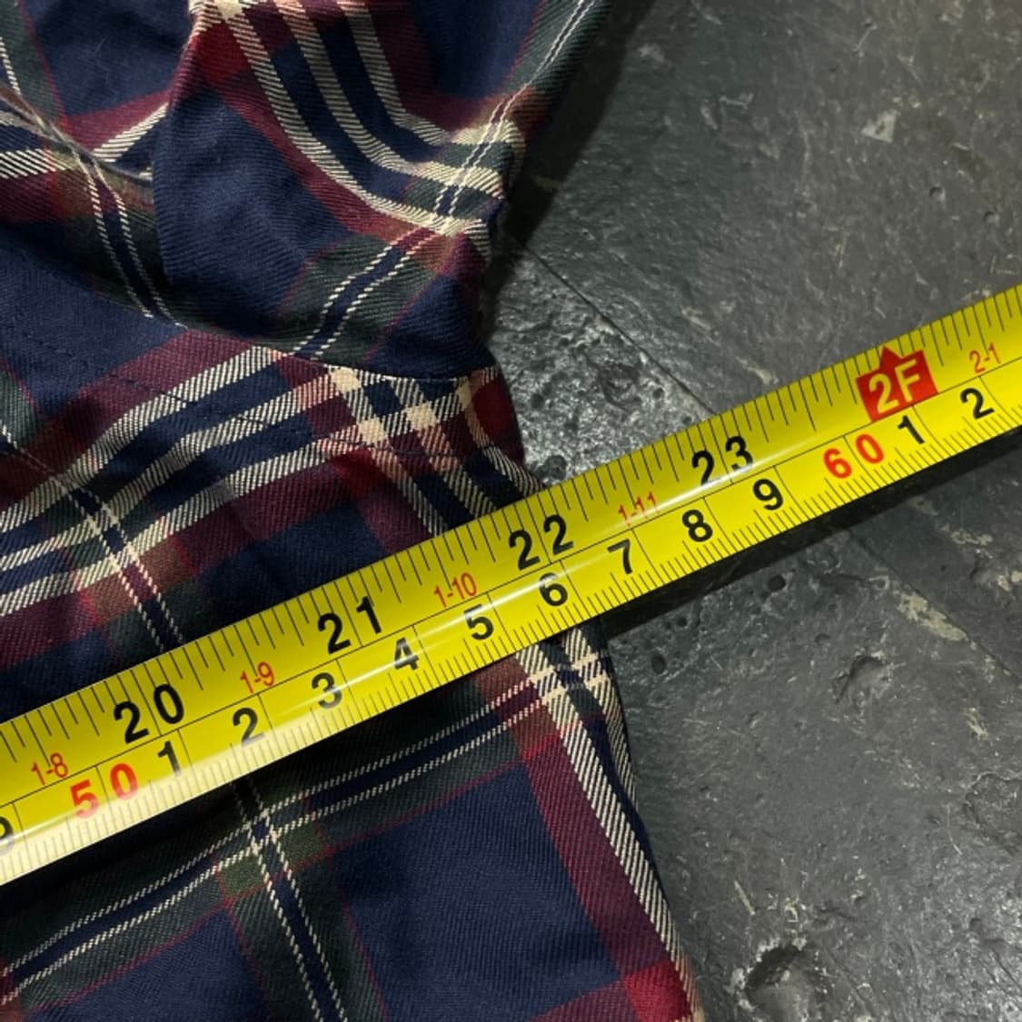 95-100 브룩스브라더스 타탄 체크 셔츠 상품이미지5