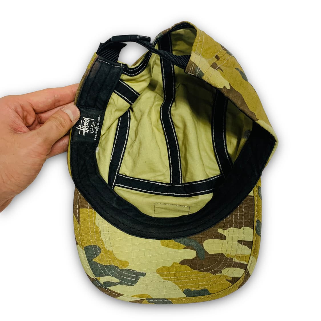 스투시 카모플라쥬 패턴 캠프캡 모자 상품이미지5