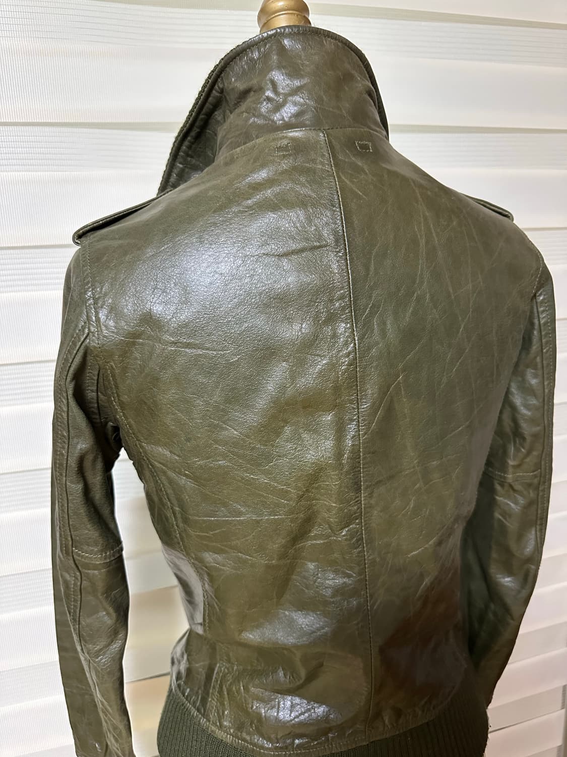 아비렉스 여성 가죽 자켓 상품이미지8