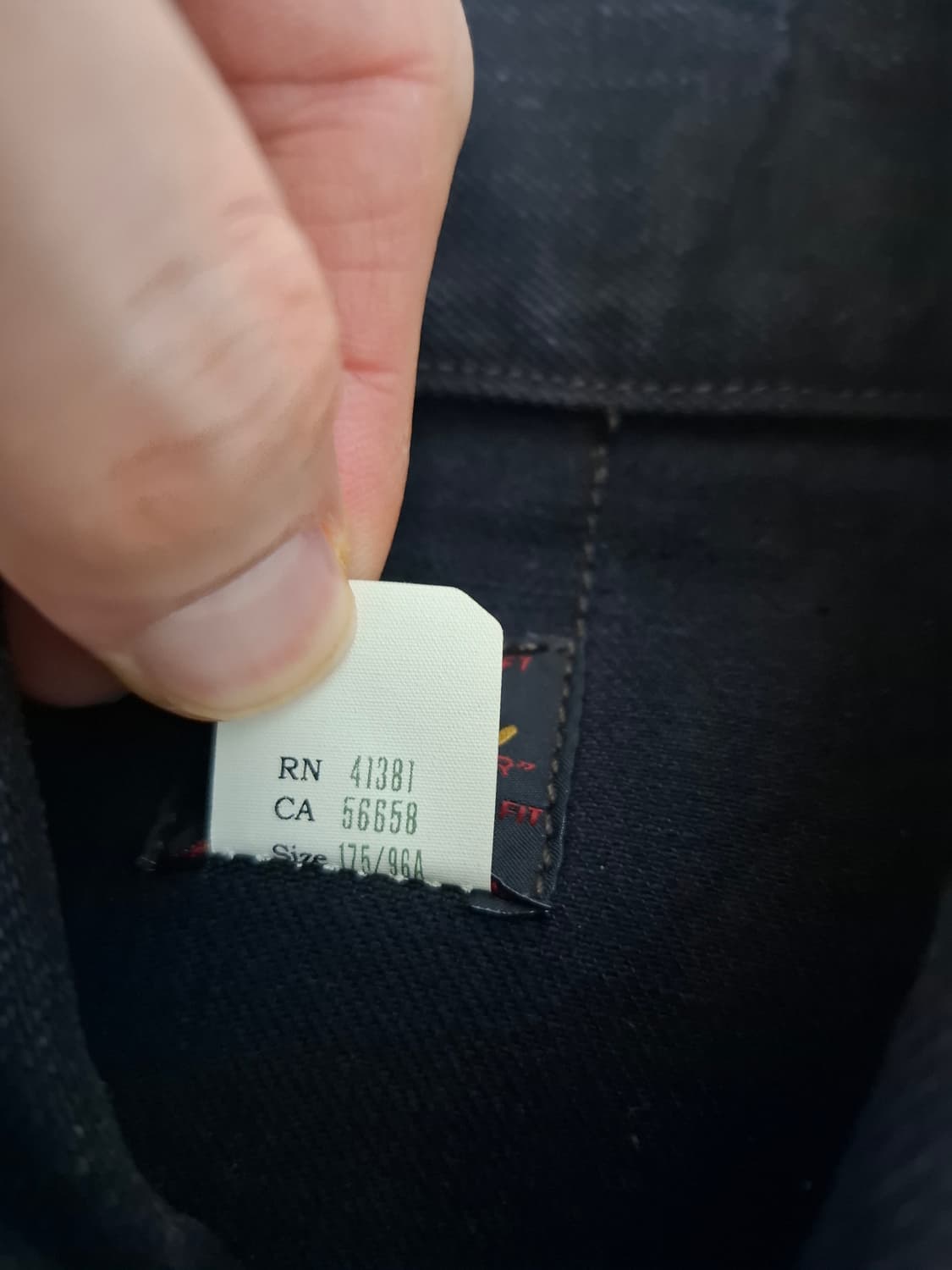 M RRL 더블알엘 lot271 블랙 데님 자켓 상품이미지4