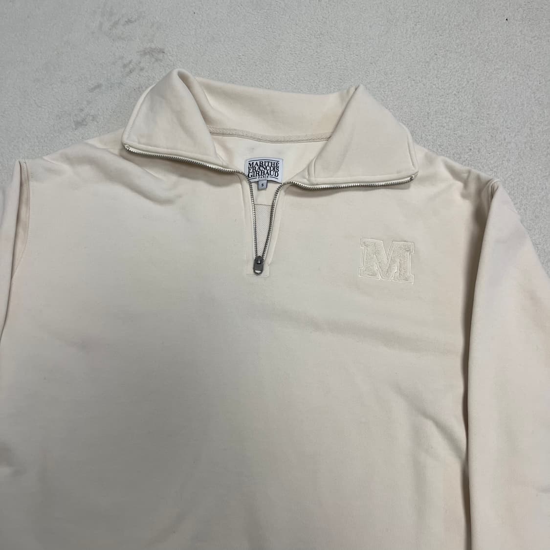Marithe Francois Girbaud half-zip mtm 상품이미지5
