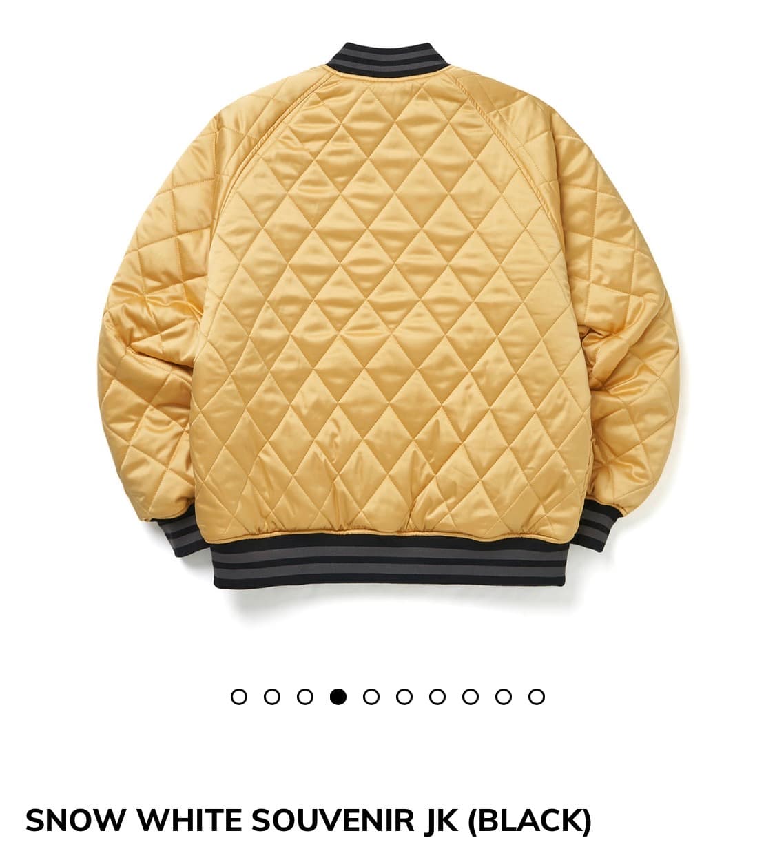 위캔더스 snow white 수베니어 자켓 블랙 상품이미지5