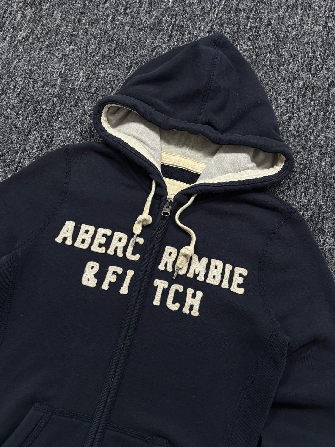 아베크롬비 네이비 후드집업 상품이미지4
