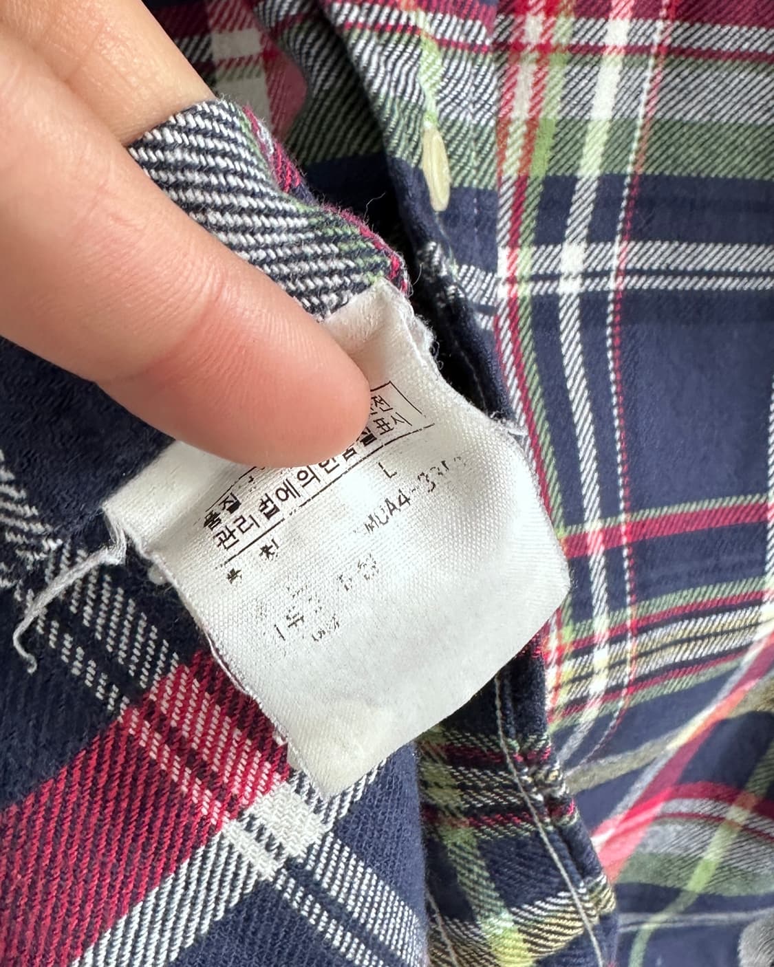 폴로 투포켓 체크 셔츠 (va.47) 상품이미지5