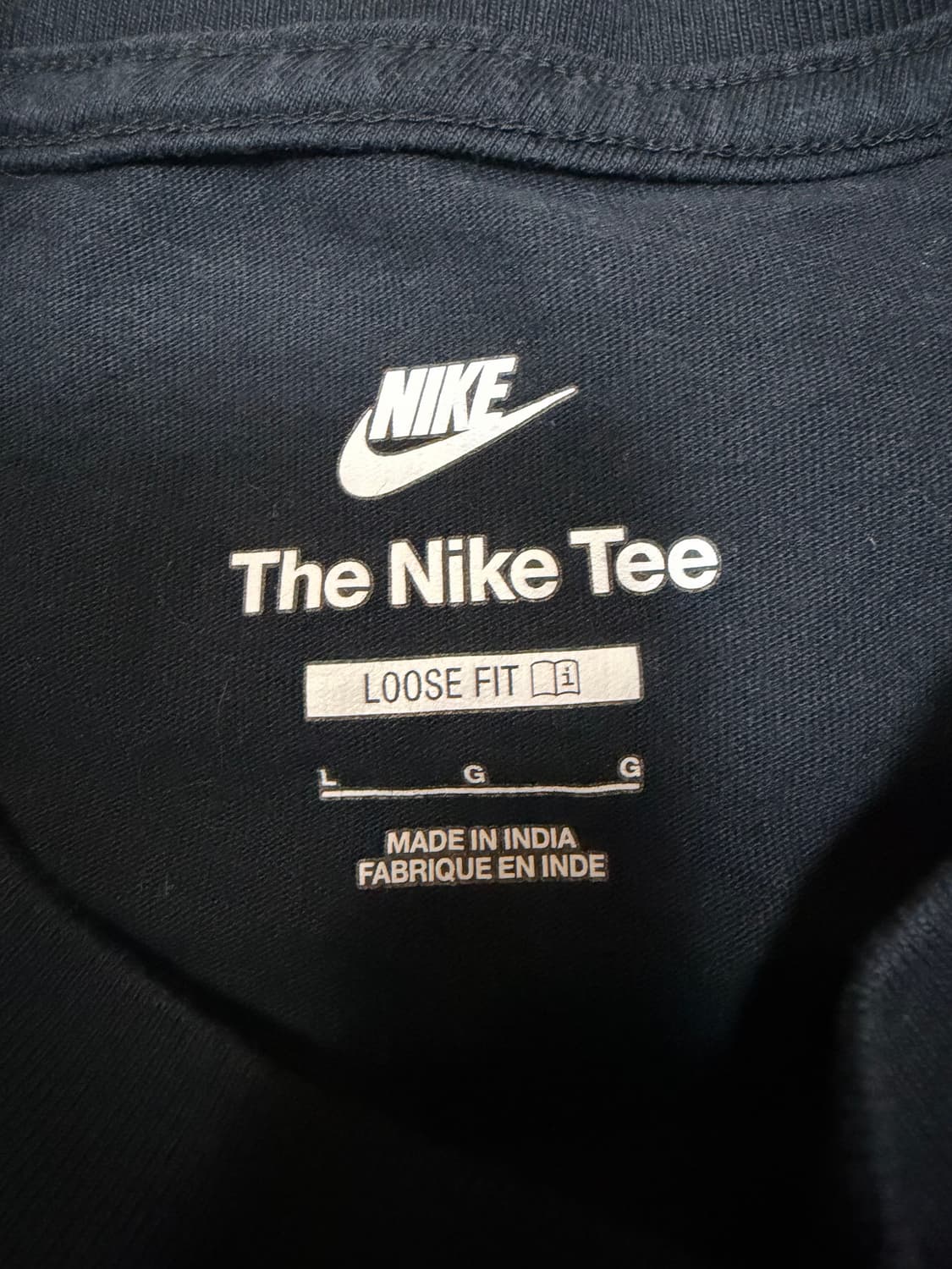 [90] 나이키 스포츠웨어 루즈핏 반팔티 블랙 상품이미지4