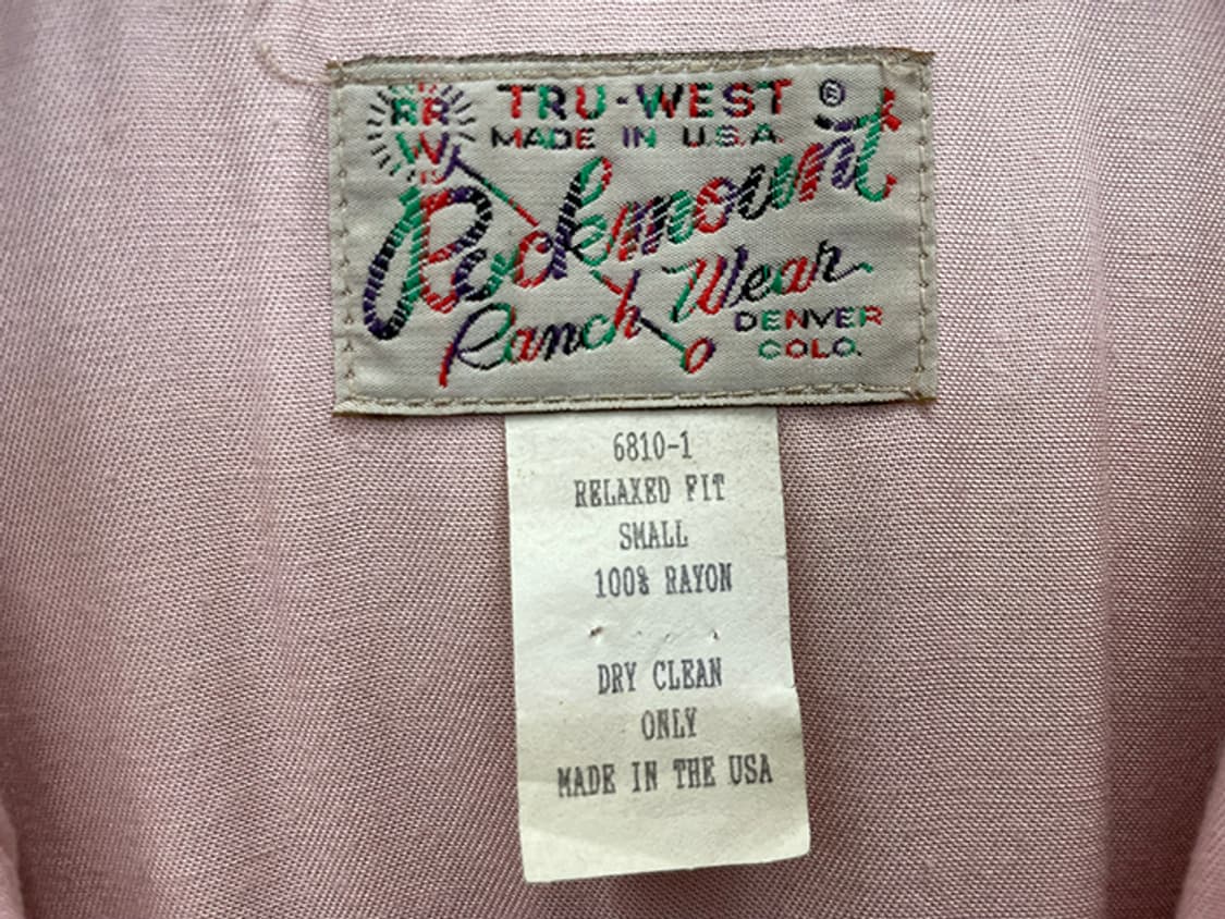 70'S LOCKMOUNT ranch wear_ made U.S. (L) 상품이미지9