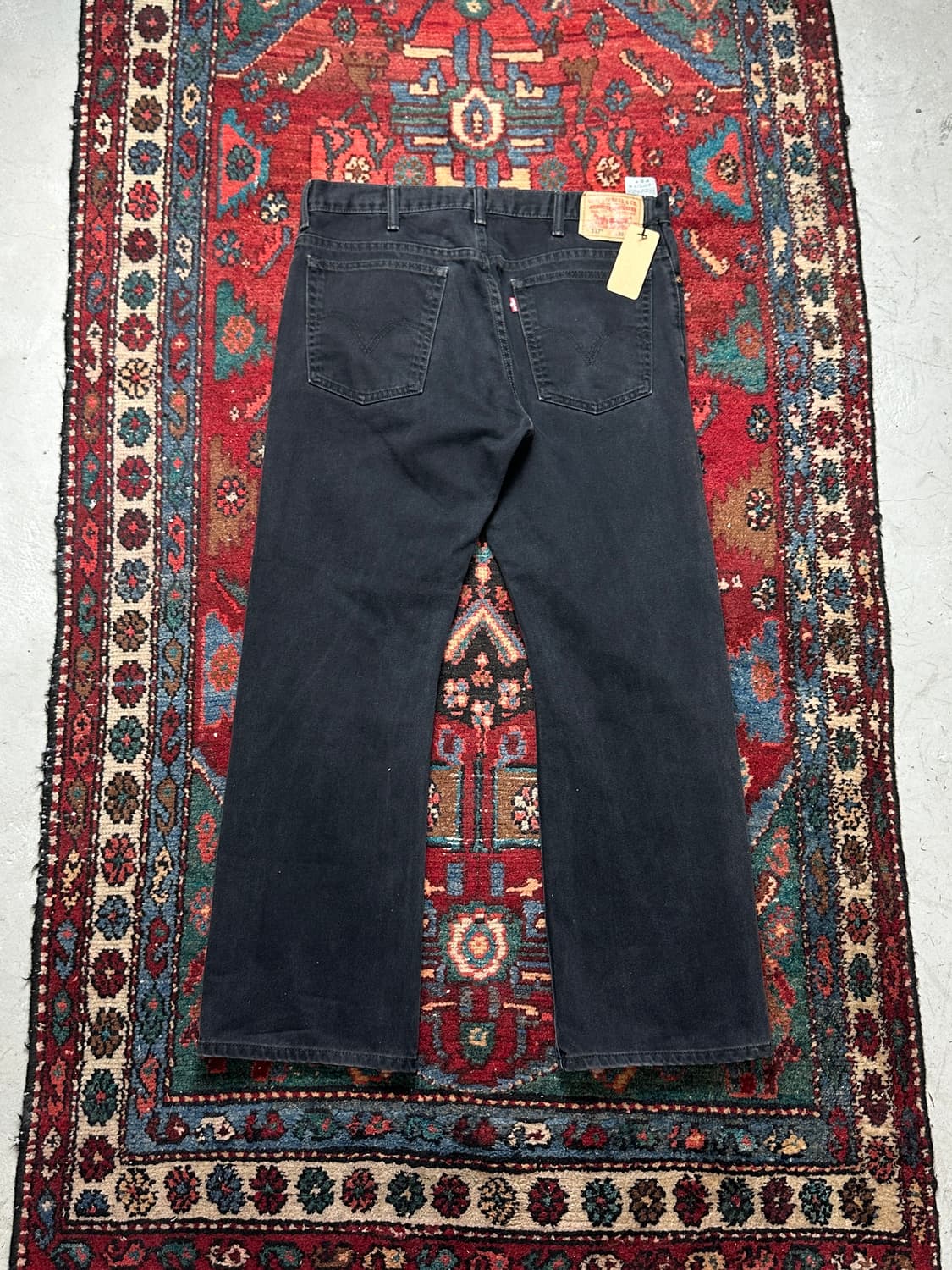 00's 리바이스 517 블랙 부츠컷 플레어진 상품이미지4