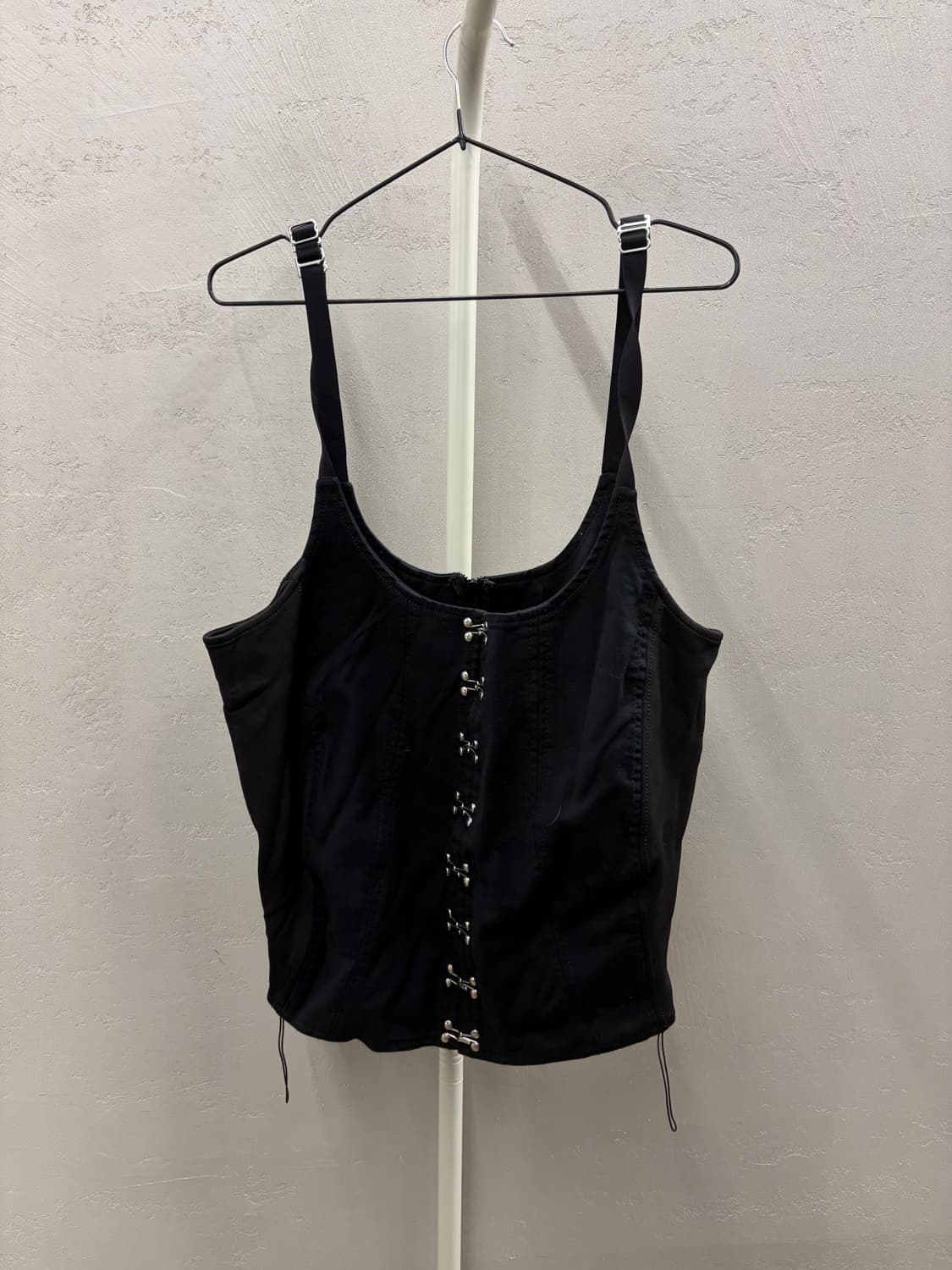 DION LEE 블랙 코르셋 탑 상품이미지2