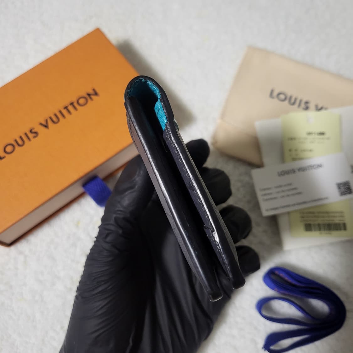 [풀구성] 루이비통 마카사르 이클립스 리버스 오거나이저 카드지갑 상품이미지5