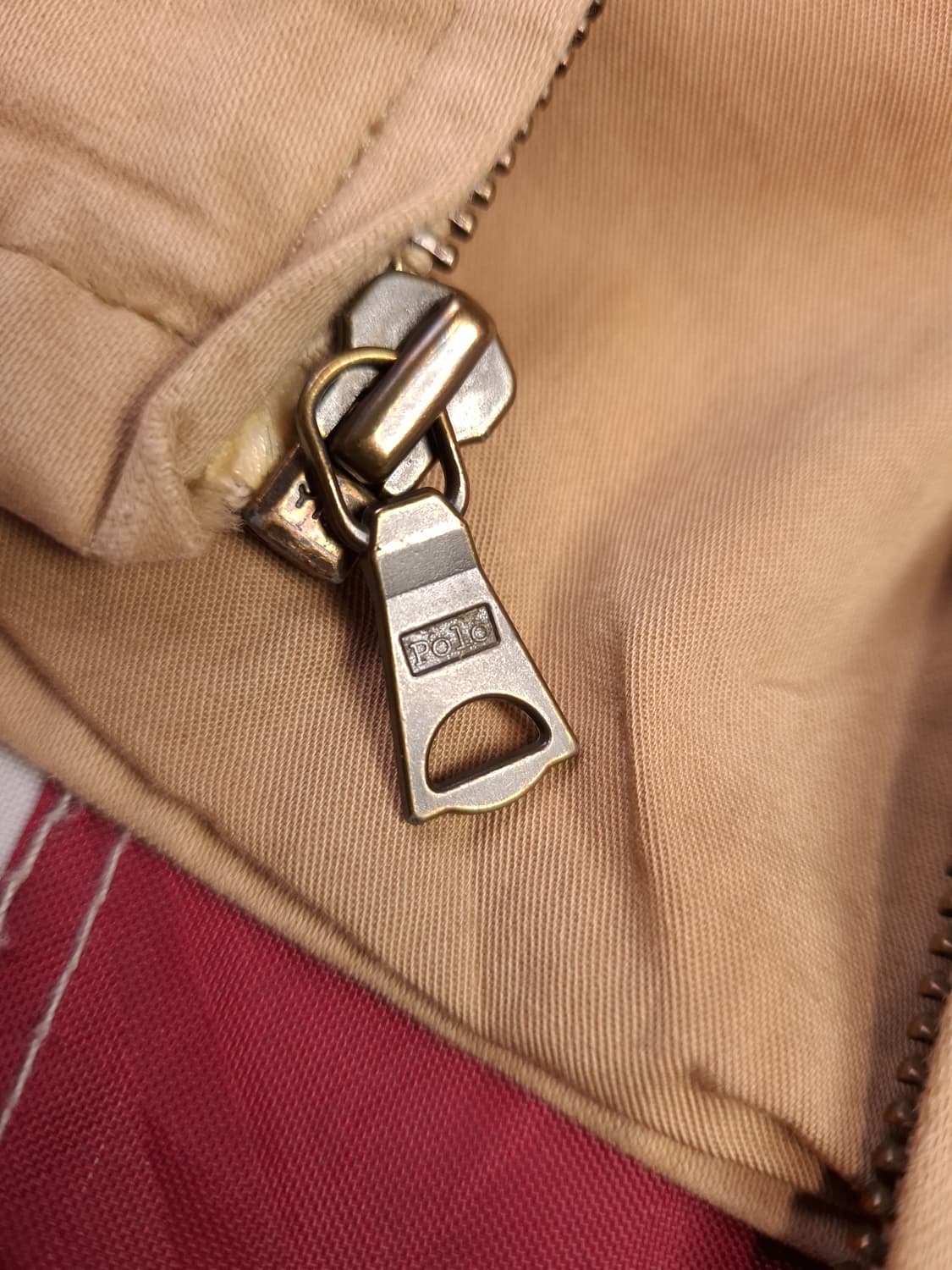 오리지날 80's 폴로 랄프로렌 클래식 베이지 헤링턴자켓 상품이미지8