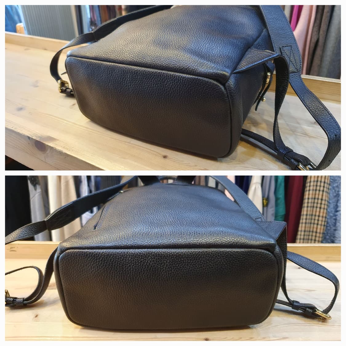 닥스 레더 백팩 상품이미지7