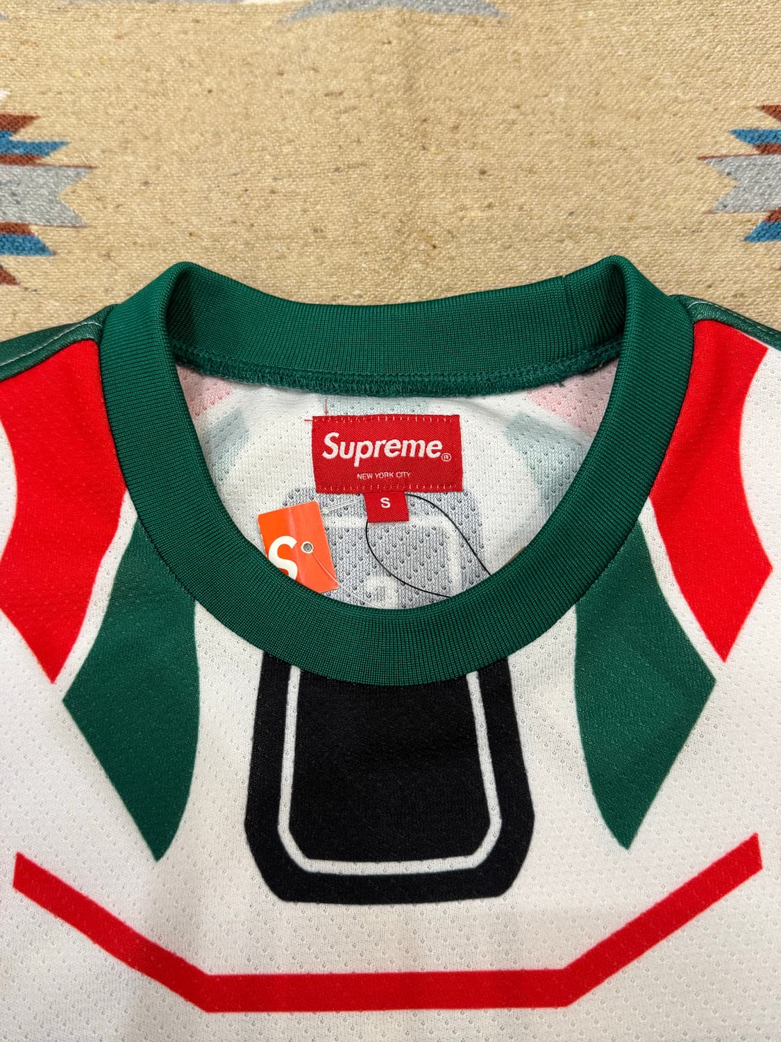 [S] 슈프림 데칼 모터 저지 화이트 22FW 상품이미지4