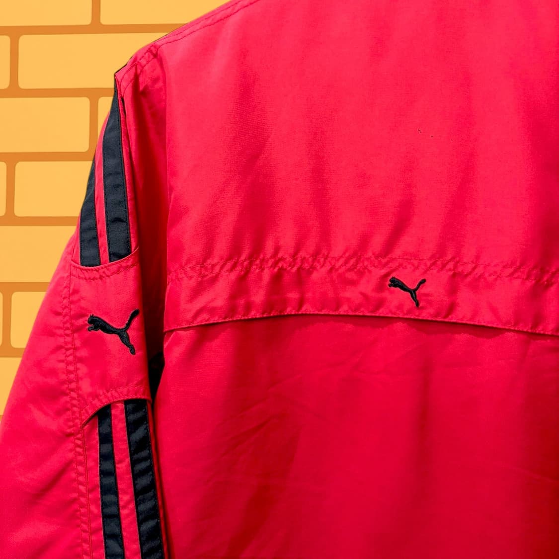 90s Puma 스몰 로고 점퍼 (XL) 상품이미지6