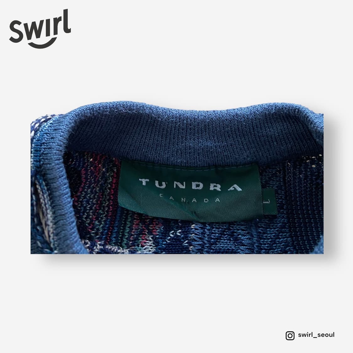 🌊 TUNDRA 3D cable knit 상품이미지7
