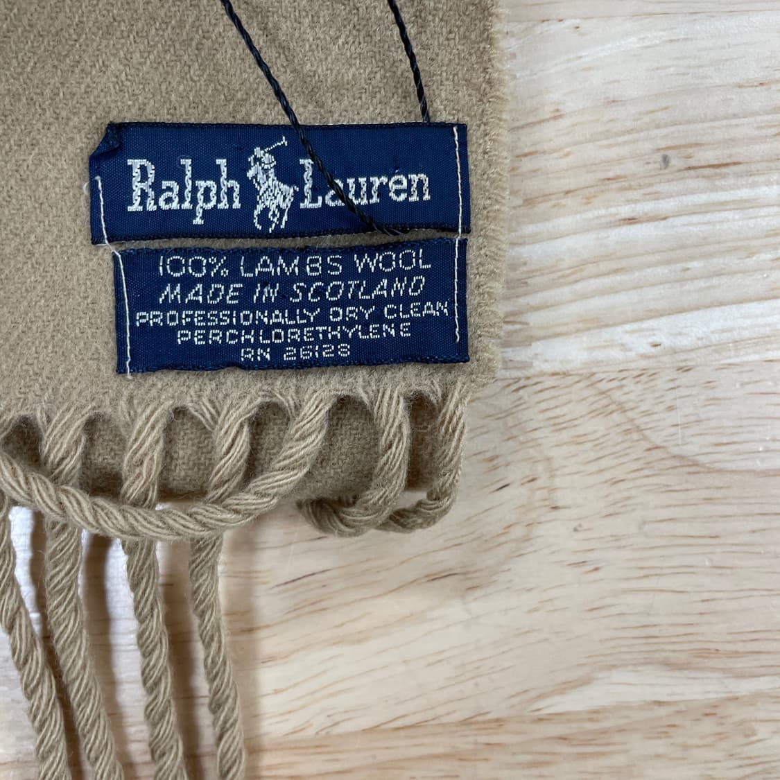 폴로 랄프로렌 머플러 베이지 상품이미지4