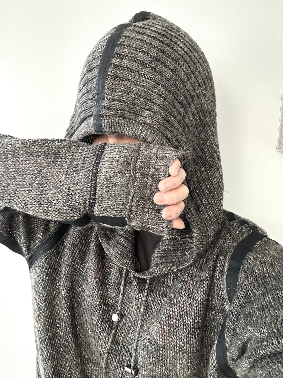 돌체앤가바나 아카이브 비니핏 후드 니트 상품이미지1