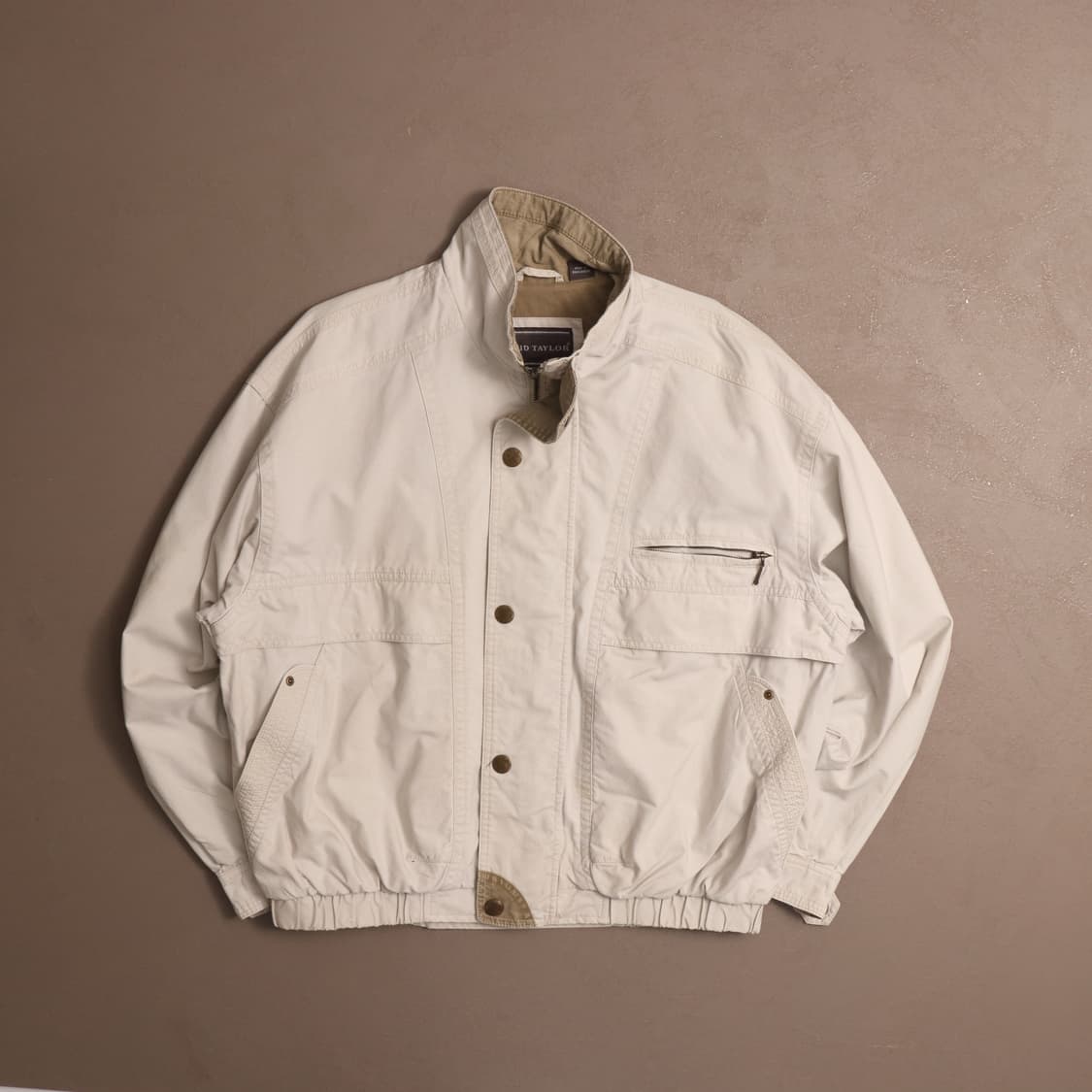 90's 일본빈티지 코튼 블루종 봄버자켓 A1581 상품이미지1