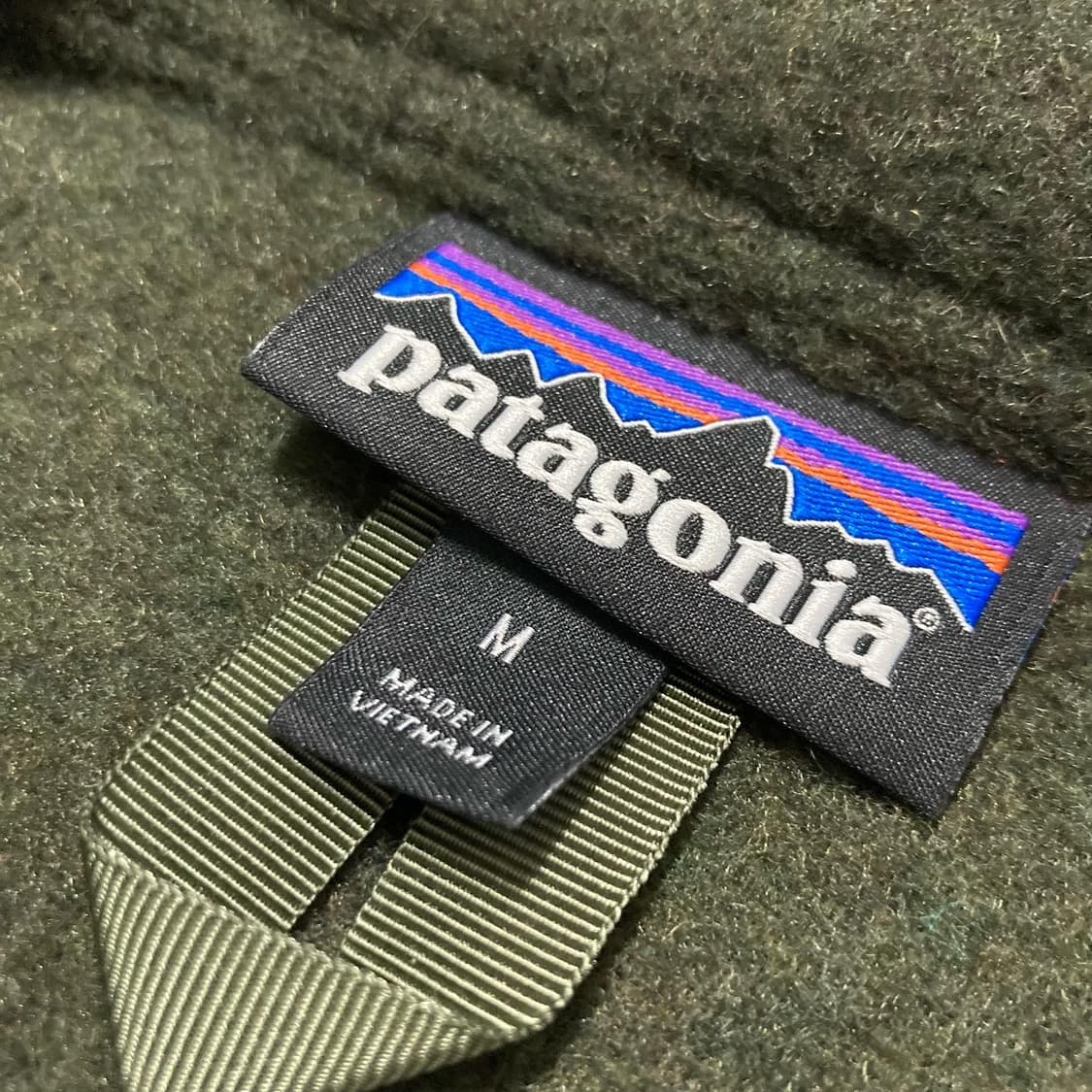 Patagonia 파타고니아 오가닉 플리스 딥 카키 자 상품이미지5