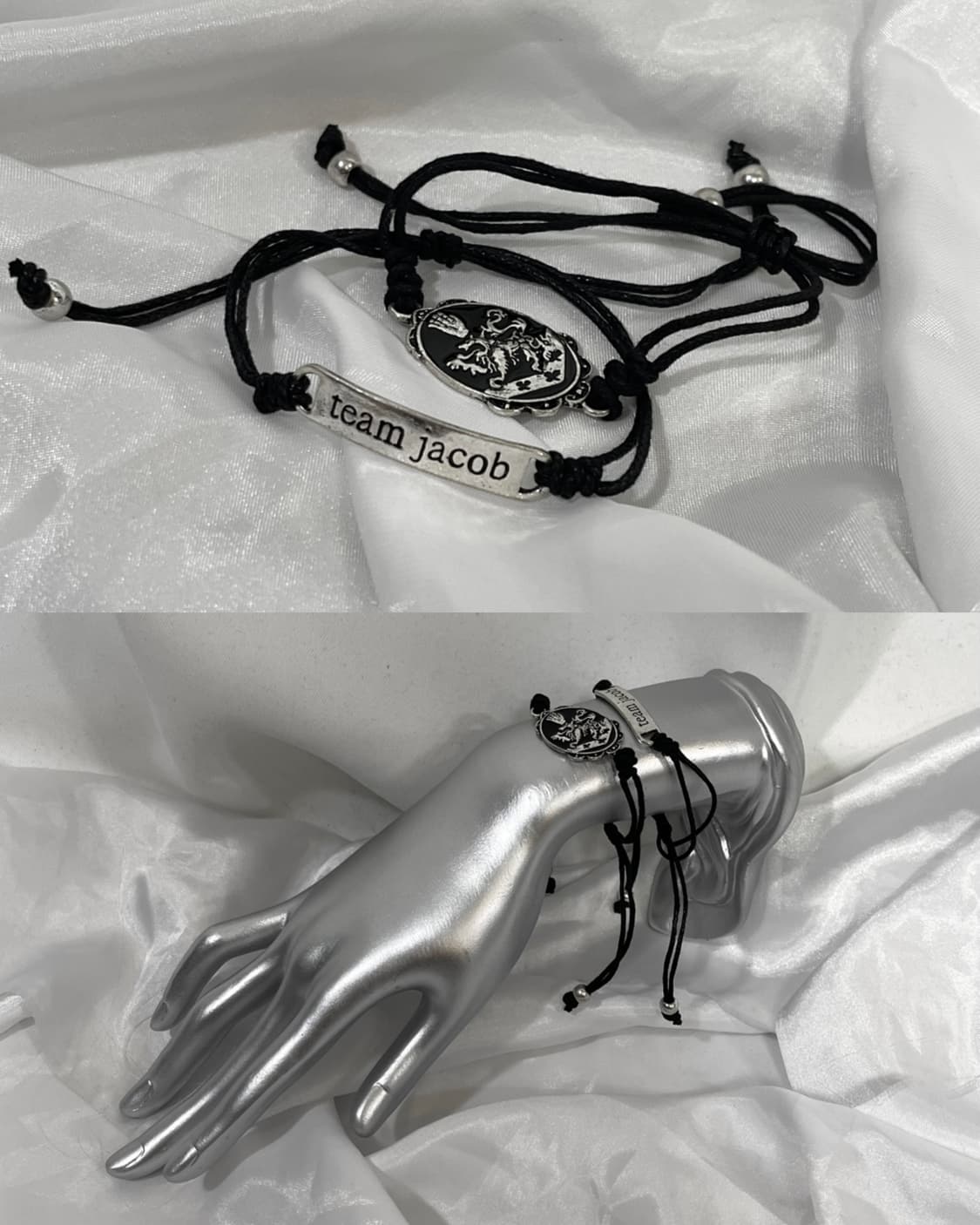 black bracelet set 상품이미지1