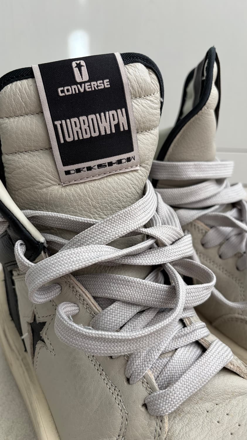 릭오웬스 다크쉐도우x컨버스 터보웨폰 펠리칸 260 상품이미지3