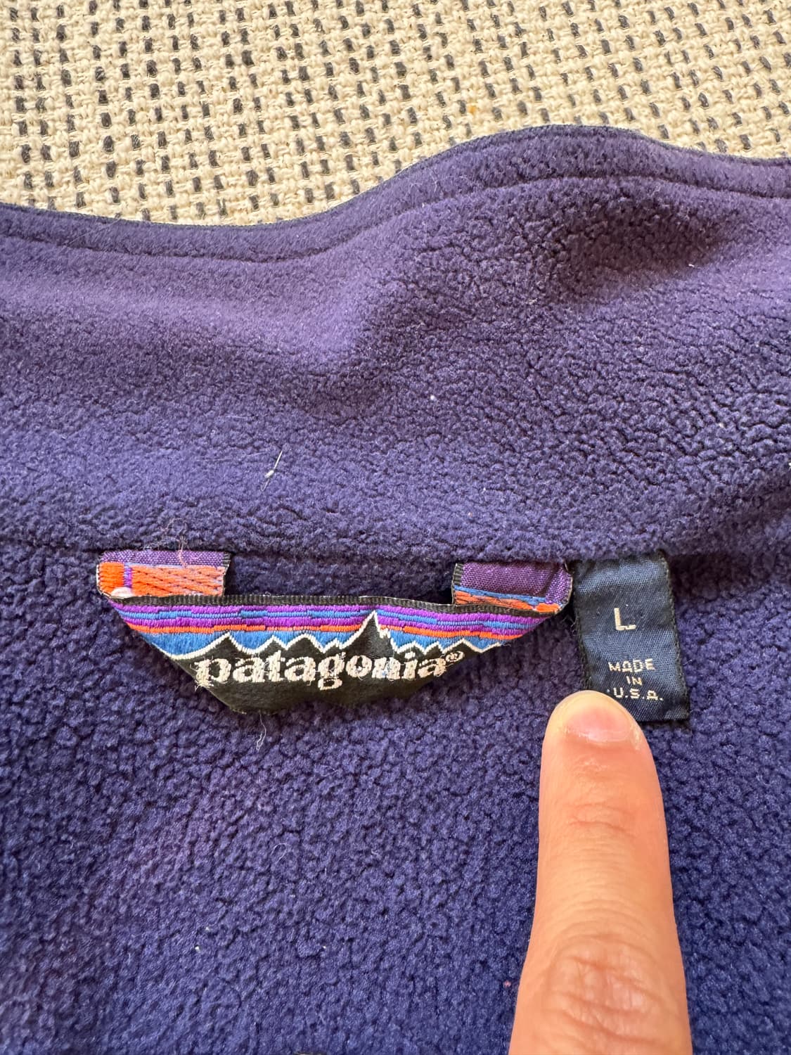 90s USA L 파타고니아 쉘드 자켓 상품이미지2