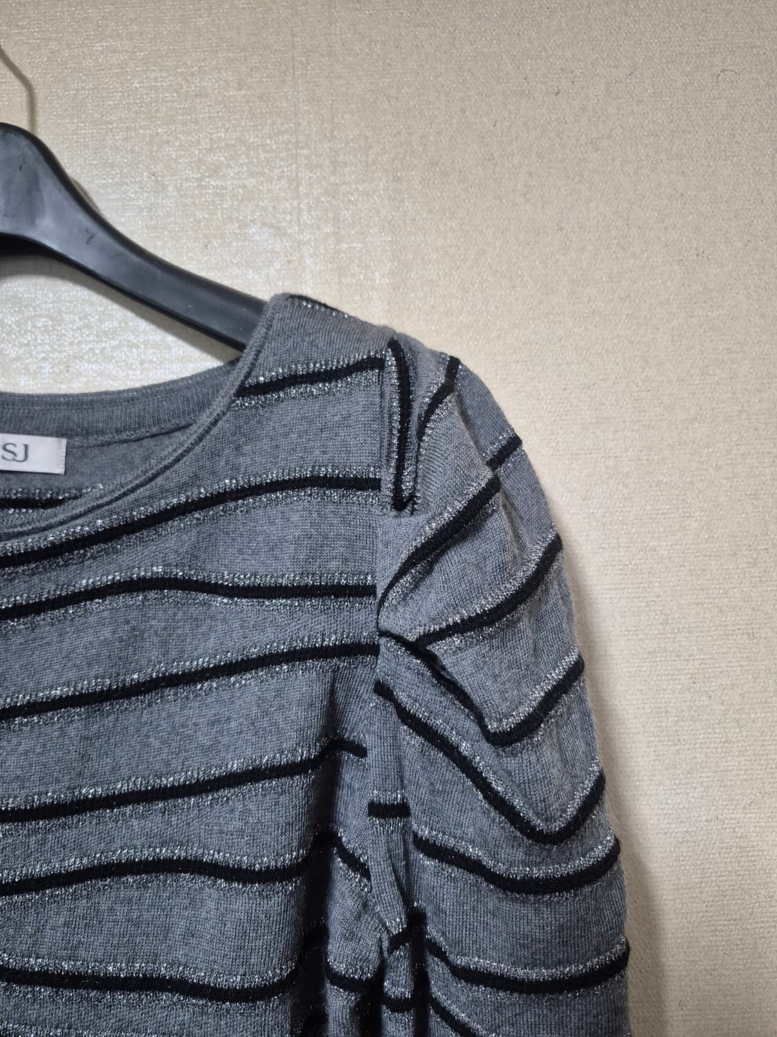 Sjsj 어깨셔링 펄사 니트 상품이미지3