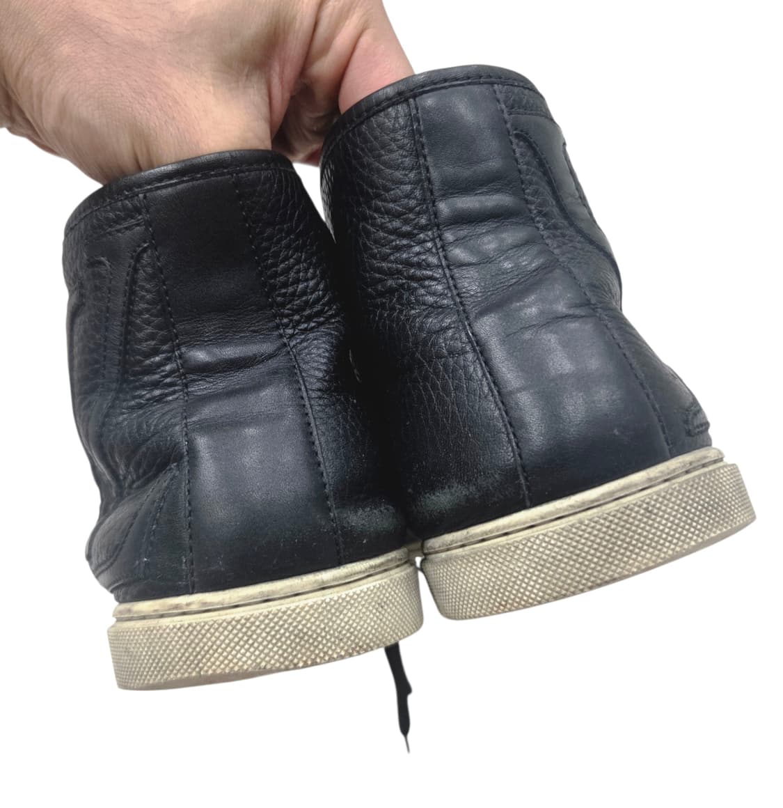 00s 루이비통 블랙 가죽 하이탑 상품이미지3
