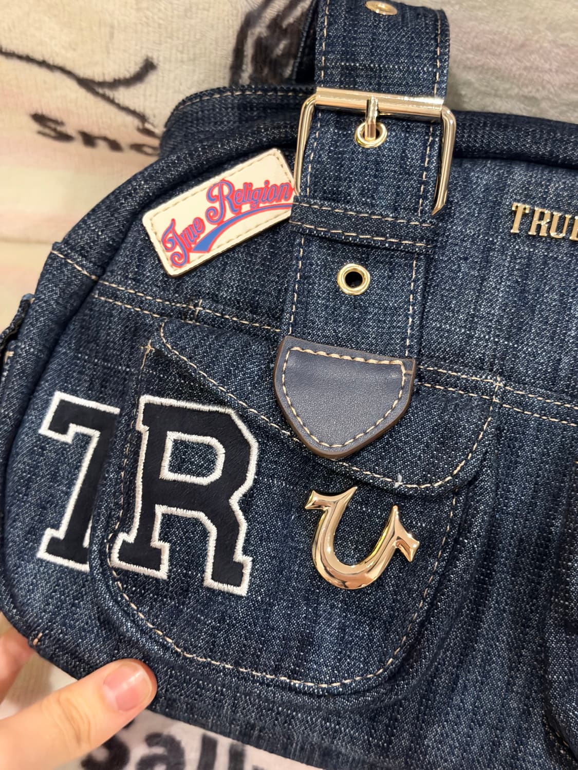 [신상✨프리뷰세일] 트루릴리젼 청데님 숄더백 y2k 상품이미지2