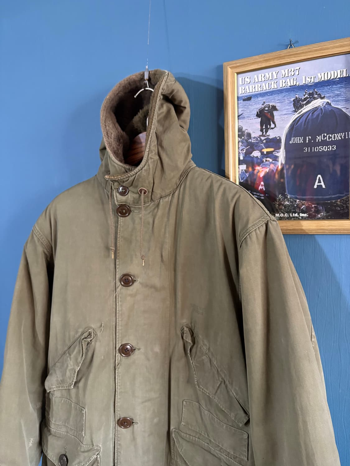 Rare!! 40‘s USAF  M1945 Parka / Overcoat 상품이미지2