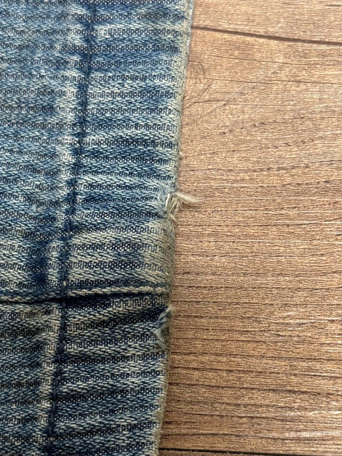 이티씨이 배기진 VERTICAL BAGGY JEAN (BLUE) M 상품이미지3