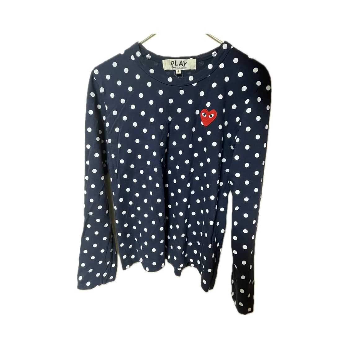 꼼데가르송 도트 롱슬리브 상품이미지1