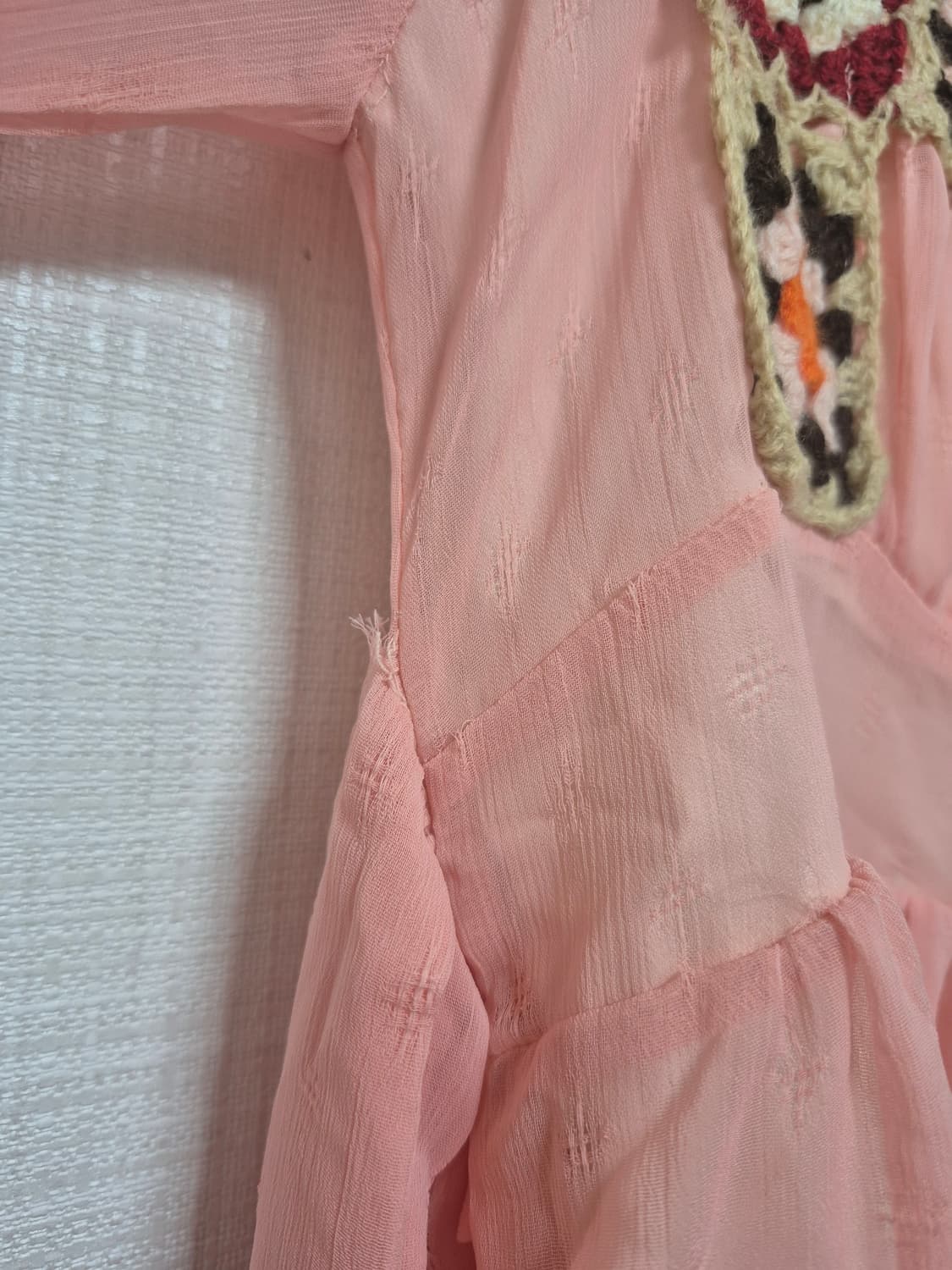 리즈리사 초고전휘귀템 히메갸루 핑크 가기바리플라워 원피스 상품이미지6