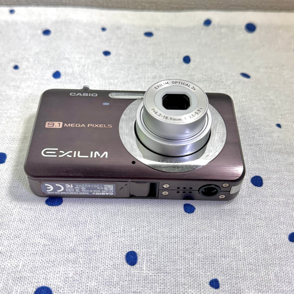 카시오 엑슬림 EX-Z85 브라운 빈티지디카 상품이미지4