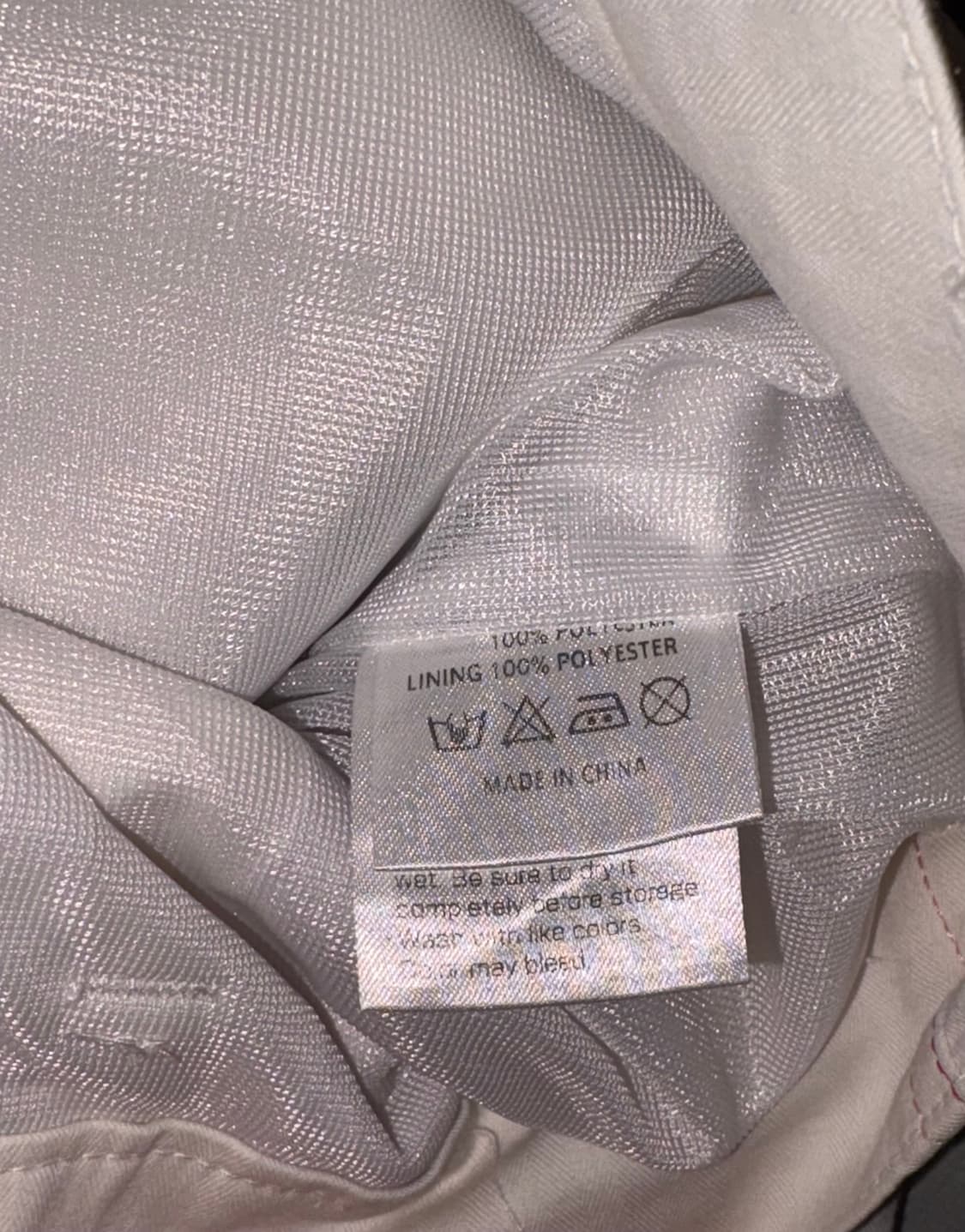 오클리 흰색 카고 포켓 팬츠 상품이미지4