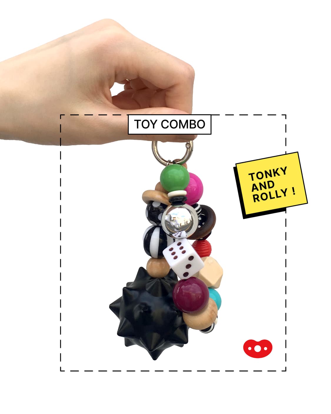 Black Tonky Keyring 상품이미지2