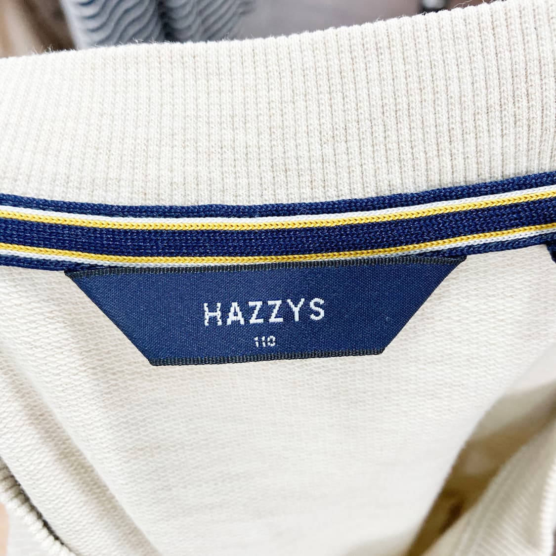 헤지스 남성캐주얼맨투맨 베이지 110 상품이미지4