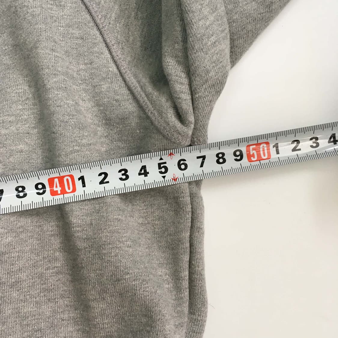 Satur 세터 그레이 스웻 셔츠 크롭 하프 집업(85) 상품이미지8