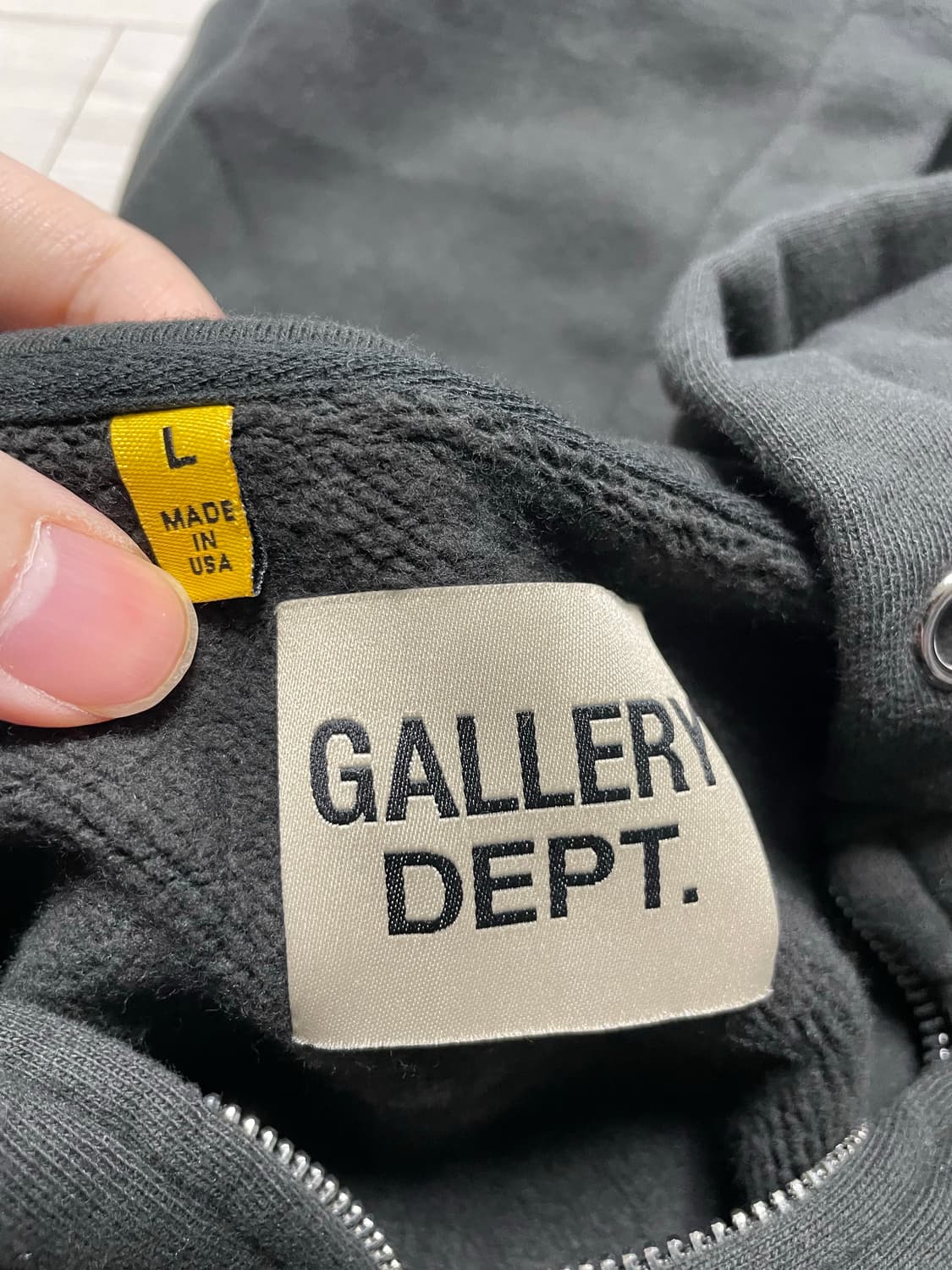 갤러리디파트먼트 집업 후드 L 상품이미지7
