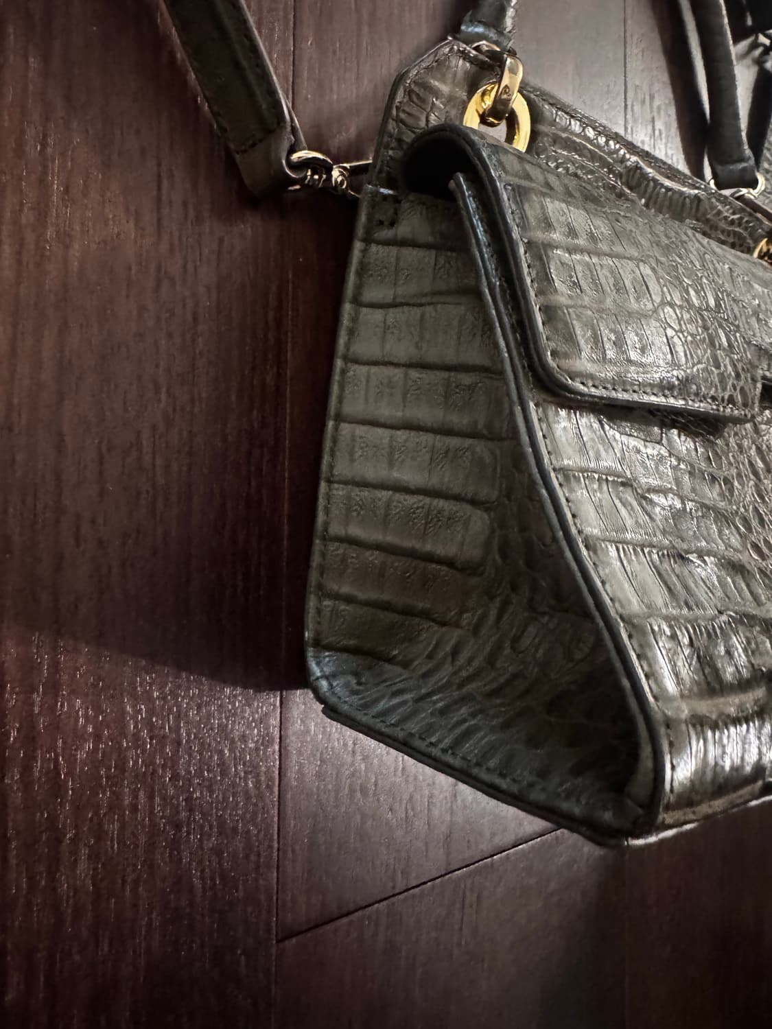 잘모이 리얼 악어백 상품이미지2