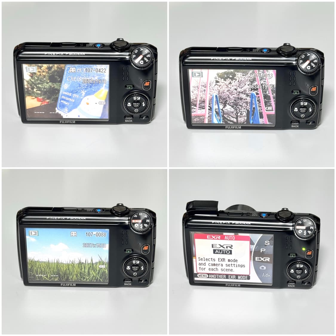 후지필름 파인픽스 F300 EXR 블랙 빈티지디카 상품이미지5