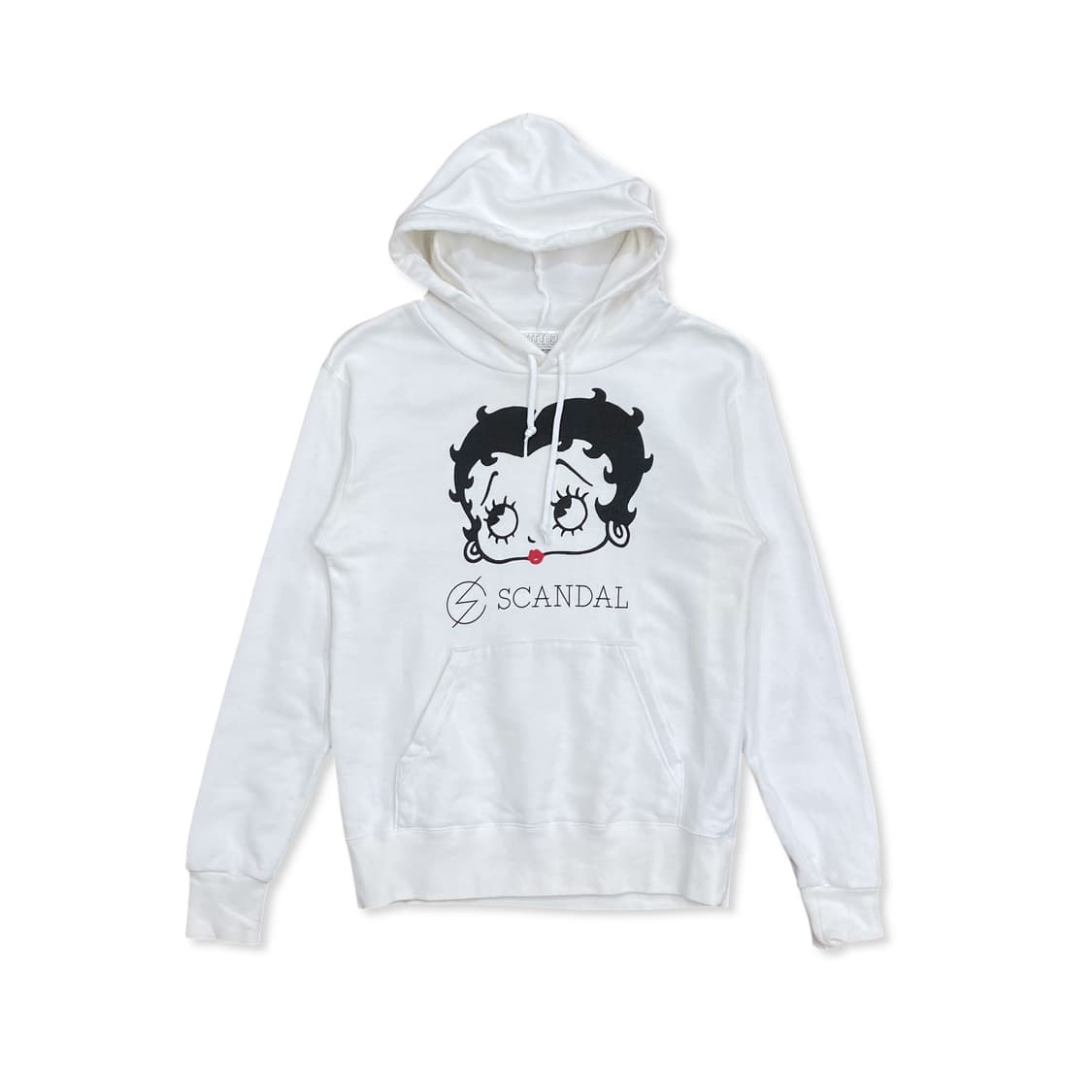 Betty Boop, White Printed Hoodie 상품이미지2