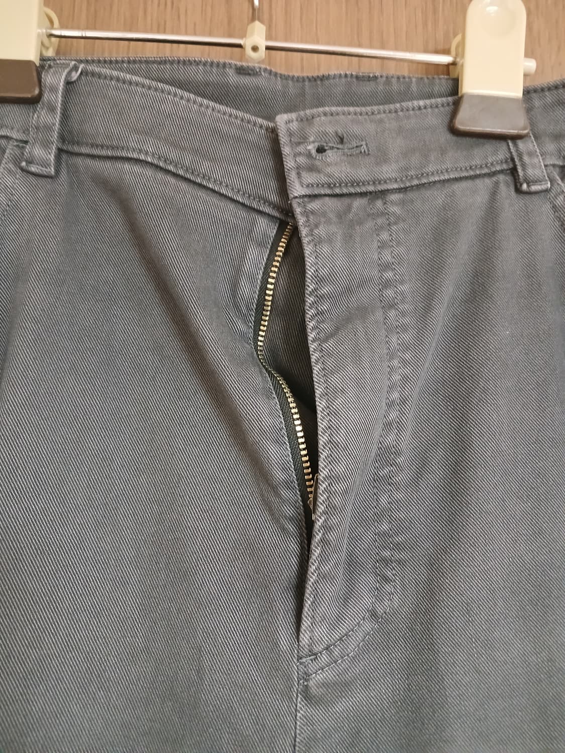 타임옴므 남성 가먼트워싱 레이온 면혼방 다크그레이 바지88(35) 상품이미지5