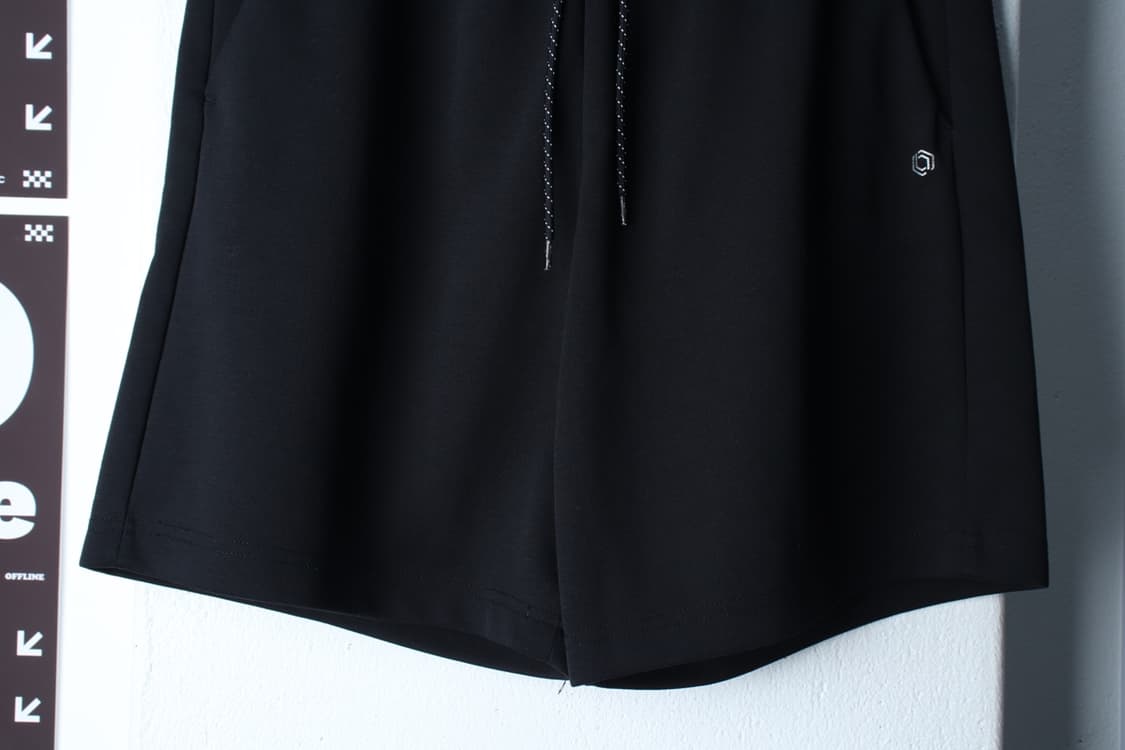 (L-XL) 탑텐 반바지 팬츠 오버핏 밴딩 블랙-P9849 상품이미지4