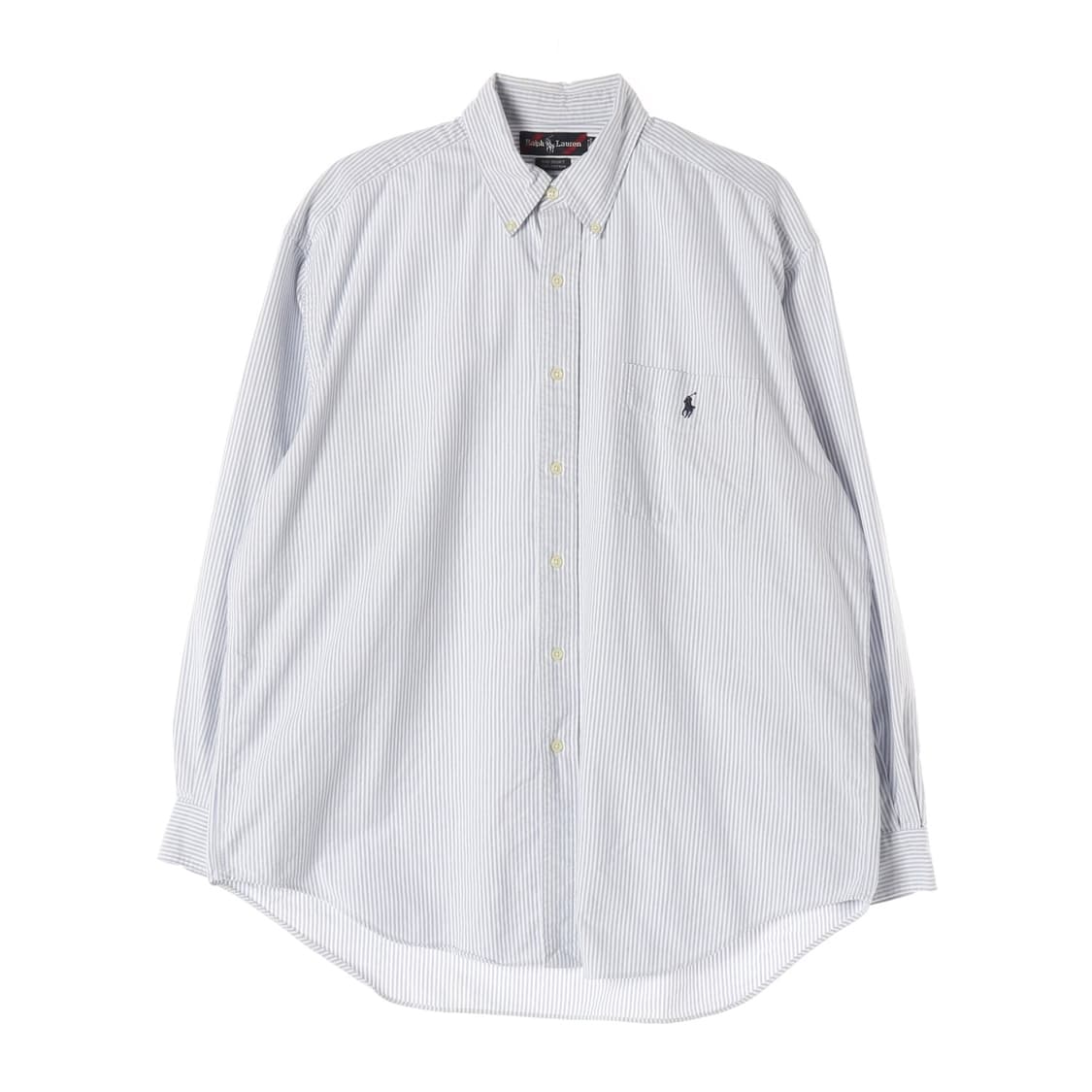 폴로 랄프 로렌 스트라이프 빅 셔츠 라이트 블루 L 상품이미지1