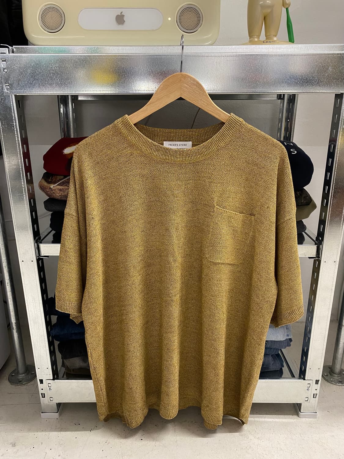 FREAK'S STORE knit t-shirts 프릭스스토어 니트 반팔 상품이미지4