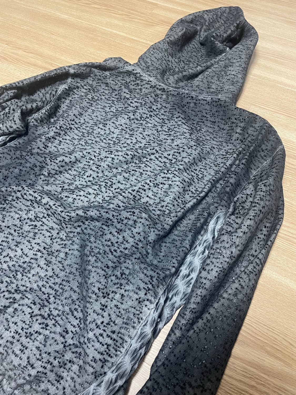 [L] XLIM EP.7 HOODIE ZIP UP BLACK 상품이미지2