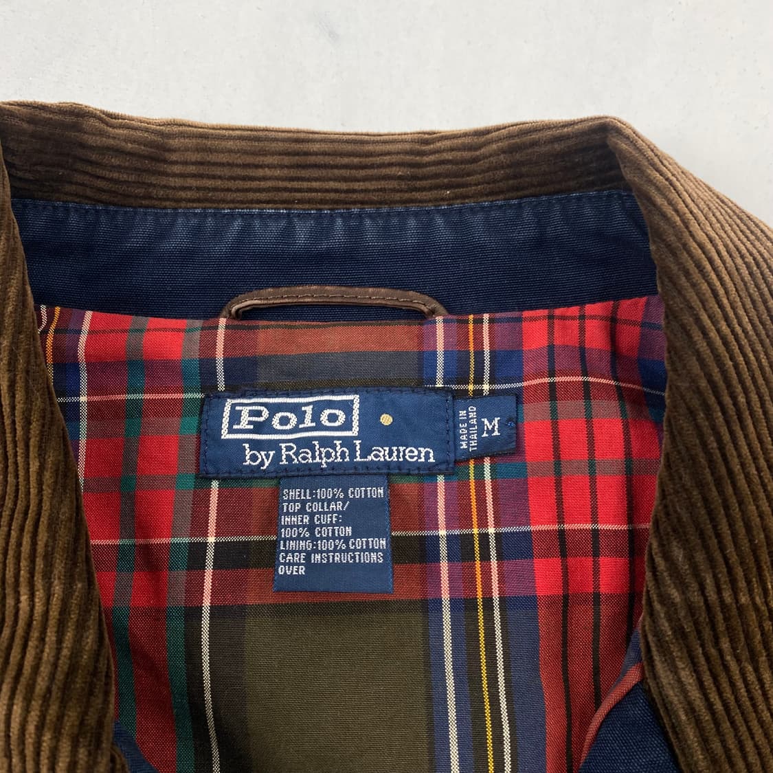 폴로 코듀로이 카라 코튼 헌팅 자켓 (100) 상품이미지6