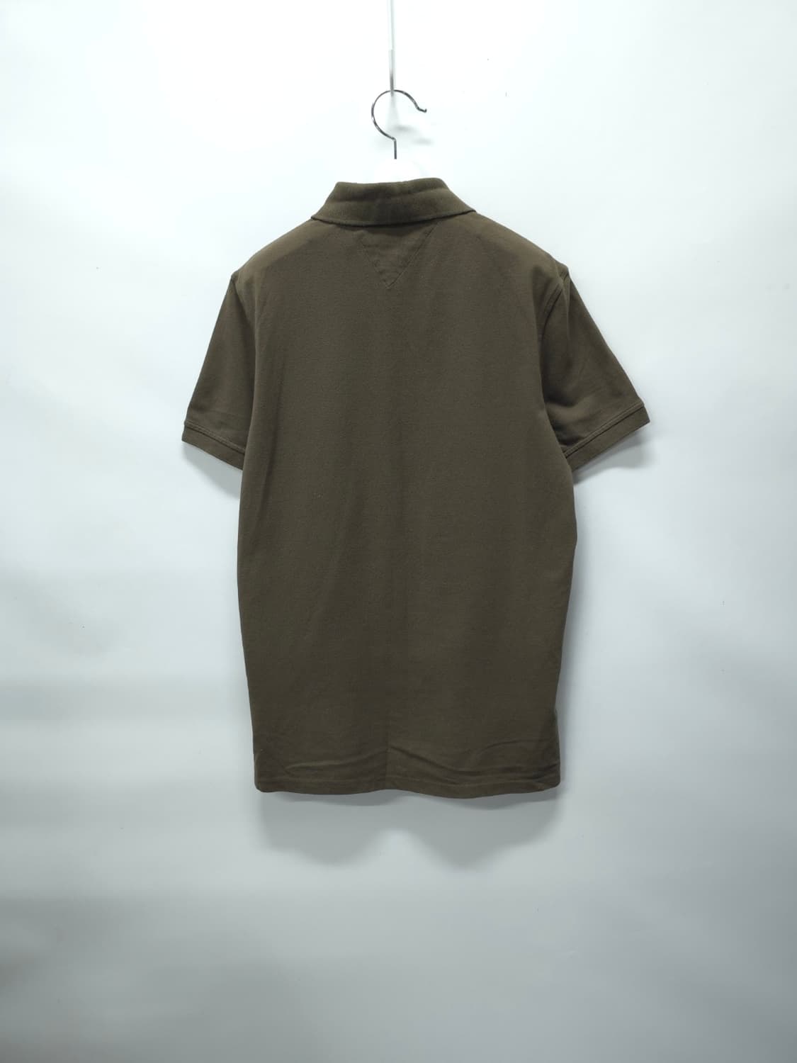 타미힐피거 슬림핏 로고 자수 카라 반팔 티셔츠 (95) 상품이미지9